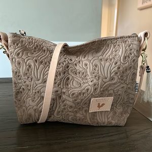 Meanwhile Back on the Farm sling purse